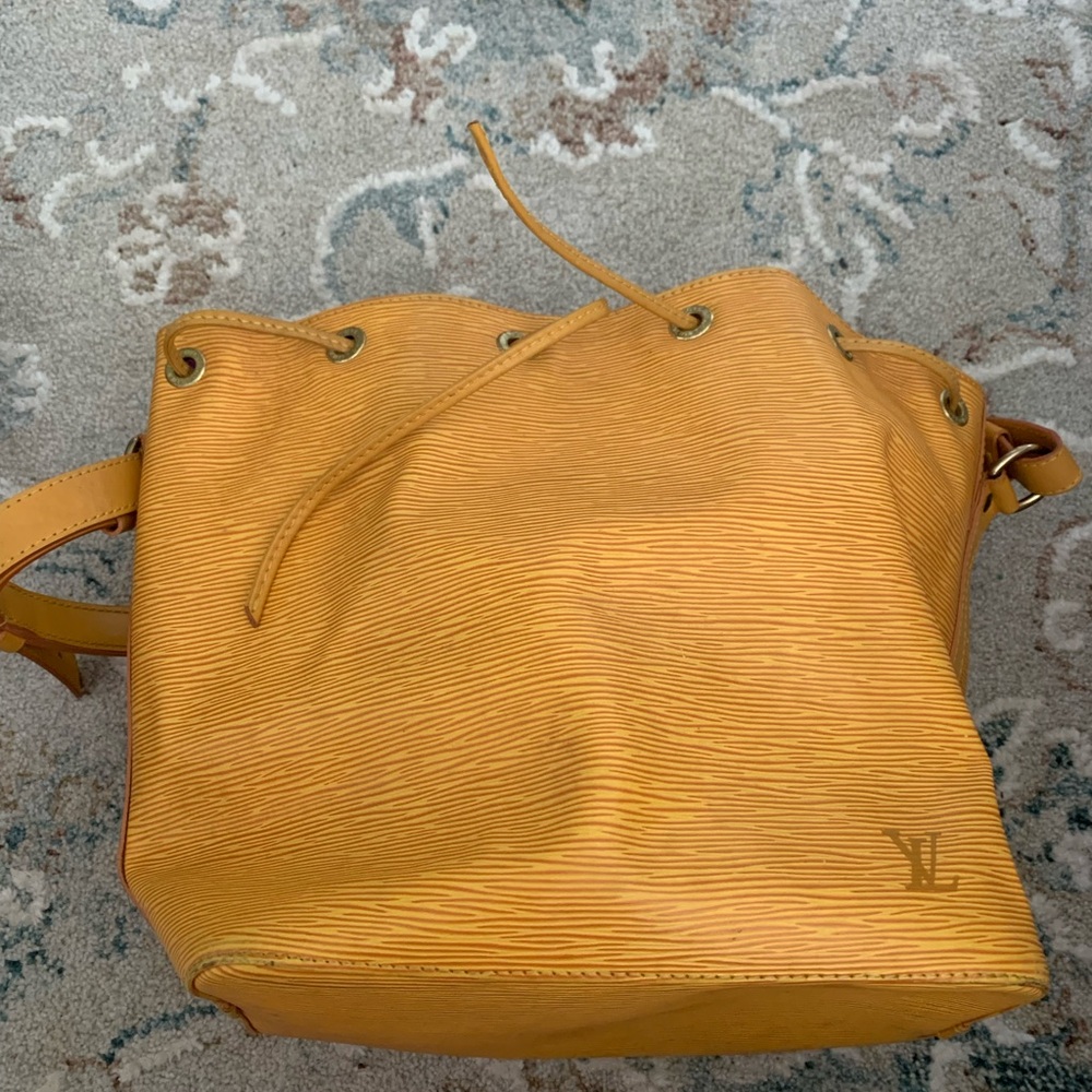 Louis Vuitton Yellow Noe Bag